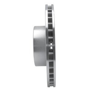 BMW 850CI Brake Rotor (1) - Front Left - R1 Concepts - Drilled & Slotted - Silver - `91-`01